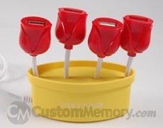 tulip flower usb hub