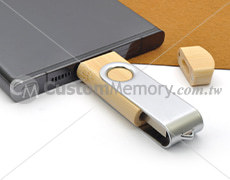 客製化Type-C OTG隨身碟 - 樂活OTG碟3號，手機連接功能