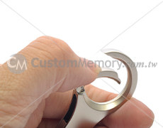 客製化Type-C OTG隨身碟 - OTG扣環碟1號，扣環功能